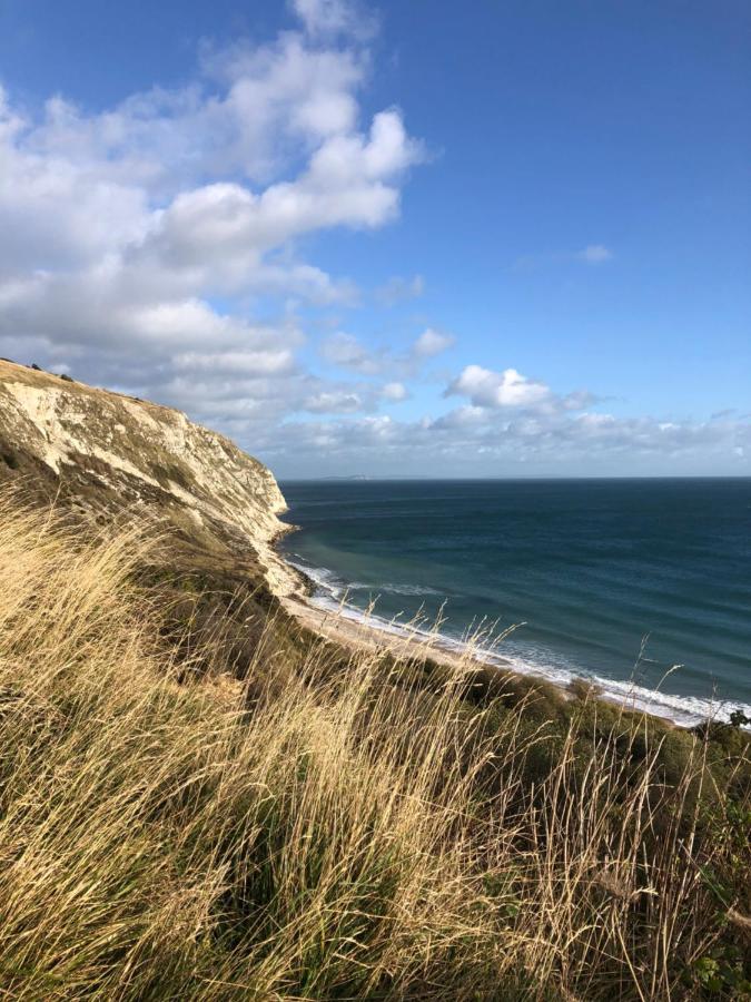 Purbeck Hill View Apartment Swanage Bagian luar foto