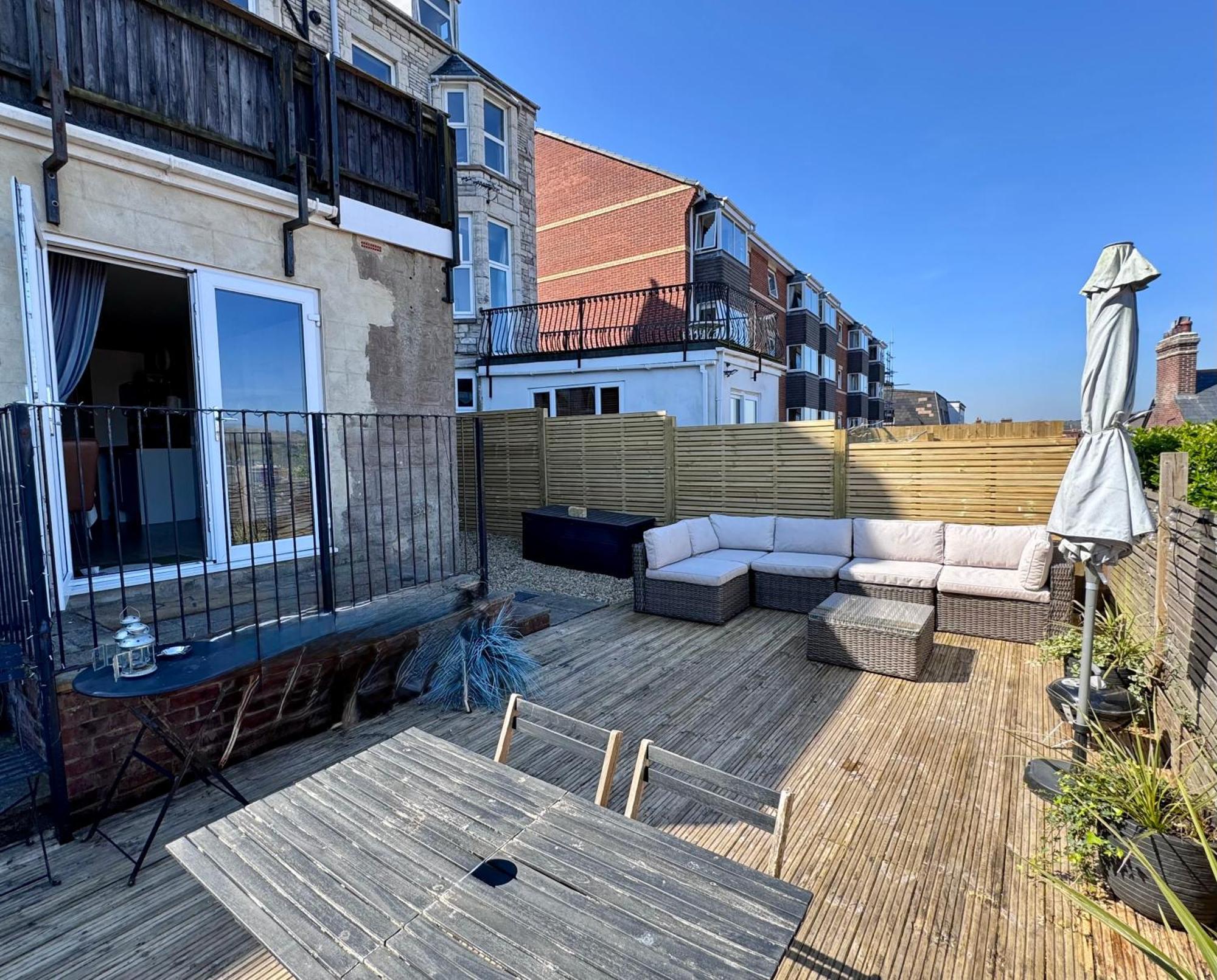 Purbeck Hill View Apartment Swanage Bagian luar foto