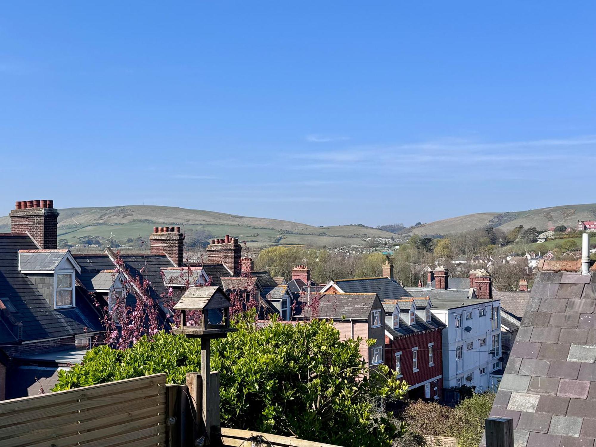 Purbeck Hill View Apartment Swanage Bagian luar foto